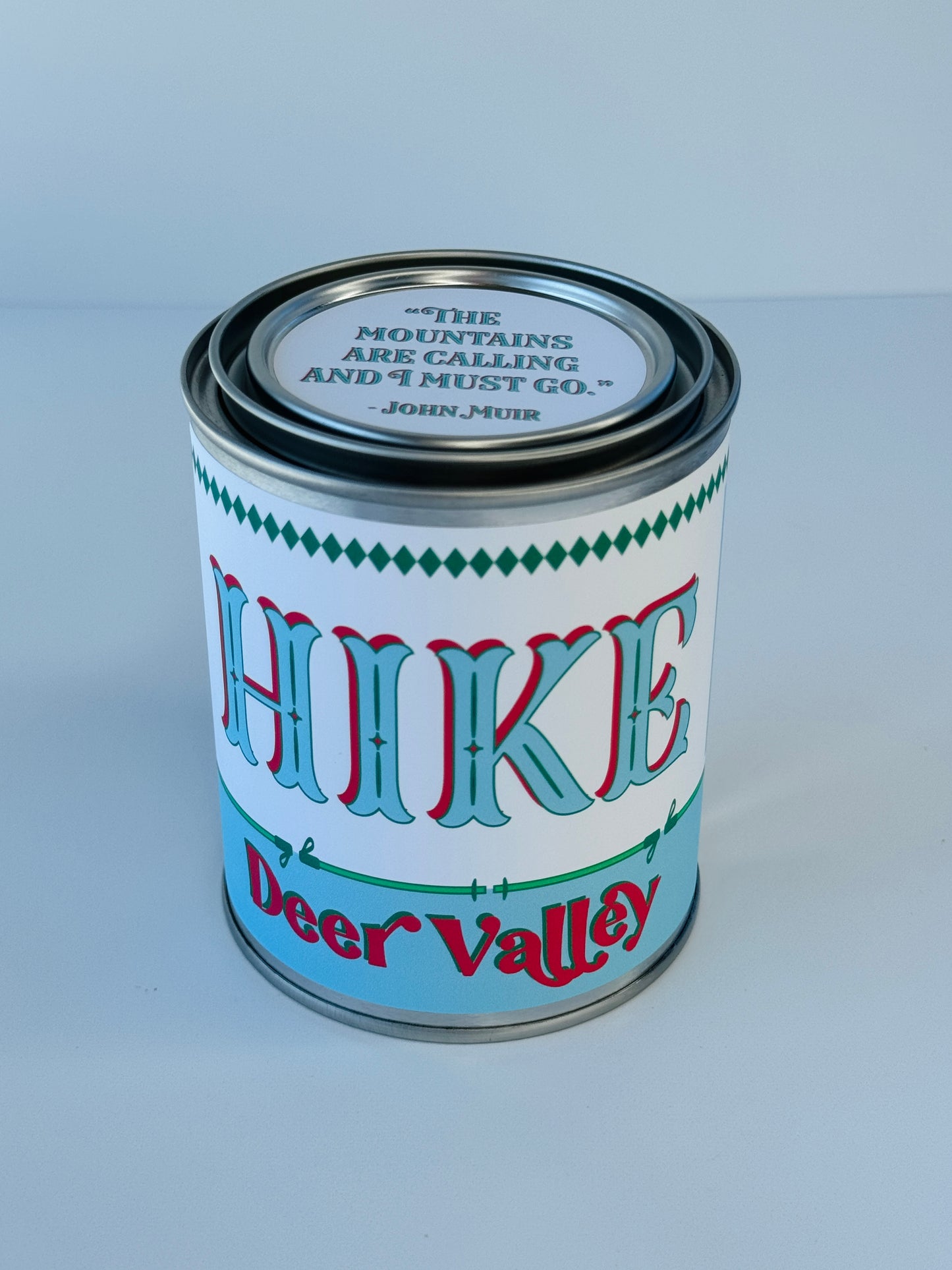 Hike Deer Valley - Paint Tin Candle