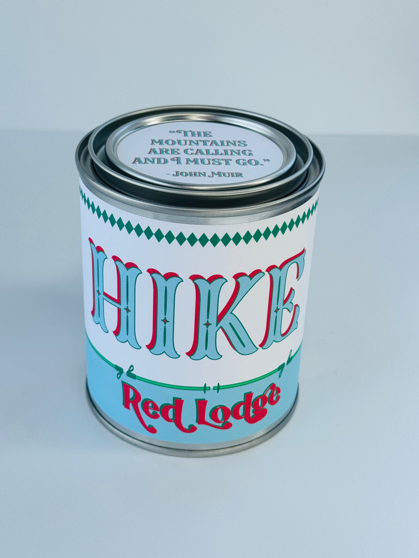 Hike Red Lodge - Paint Tin Candle