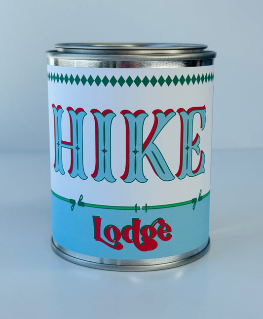 Hike Lodge - Paint Tin Candle