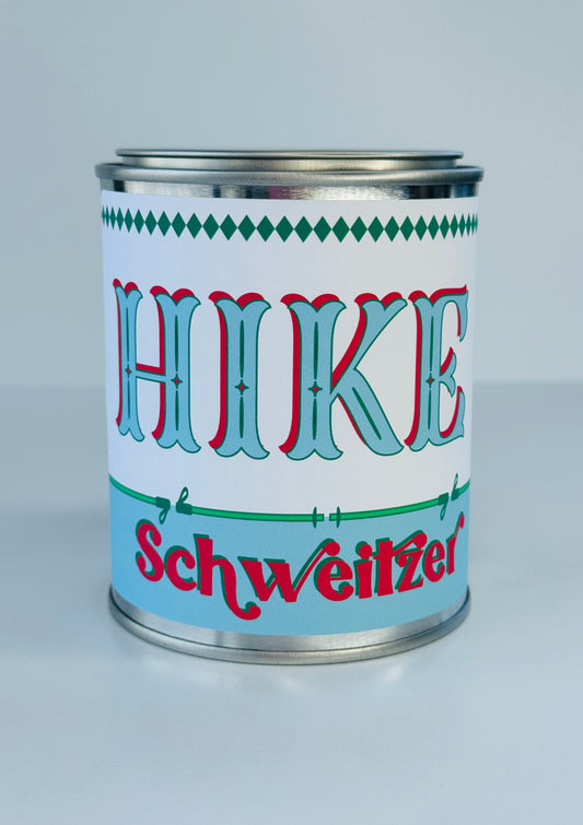 Hike Schweitzer - Paint Tin Candle