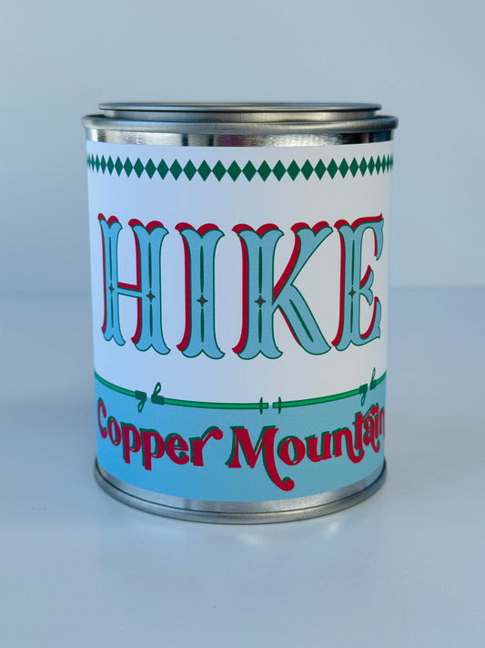 Hike Copper Mountain - Paint Tin Candle