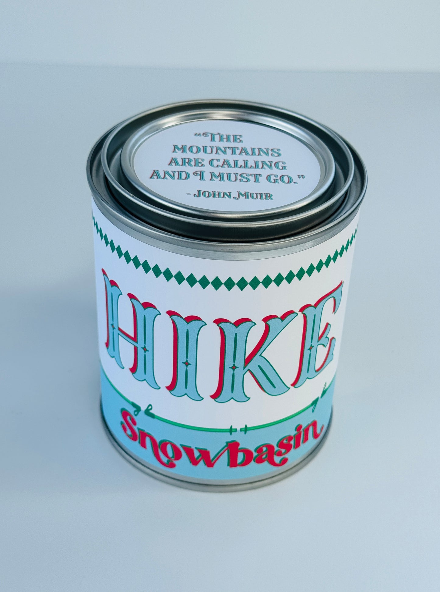 Hike Snowbasin - Paint Tin Candle