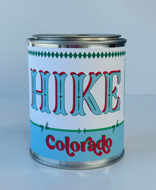 Hike Colorado - Paint Tin Candle