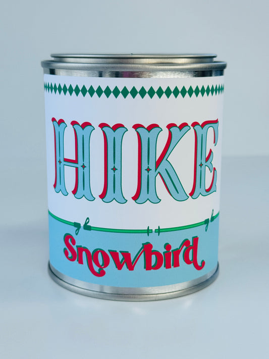 Hike Snowbird - Paint Tin Candle