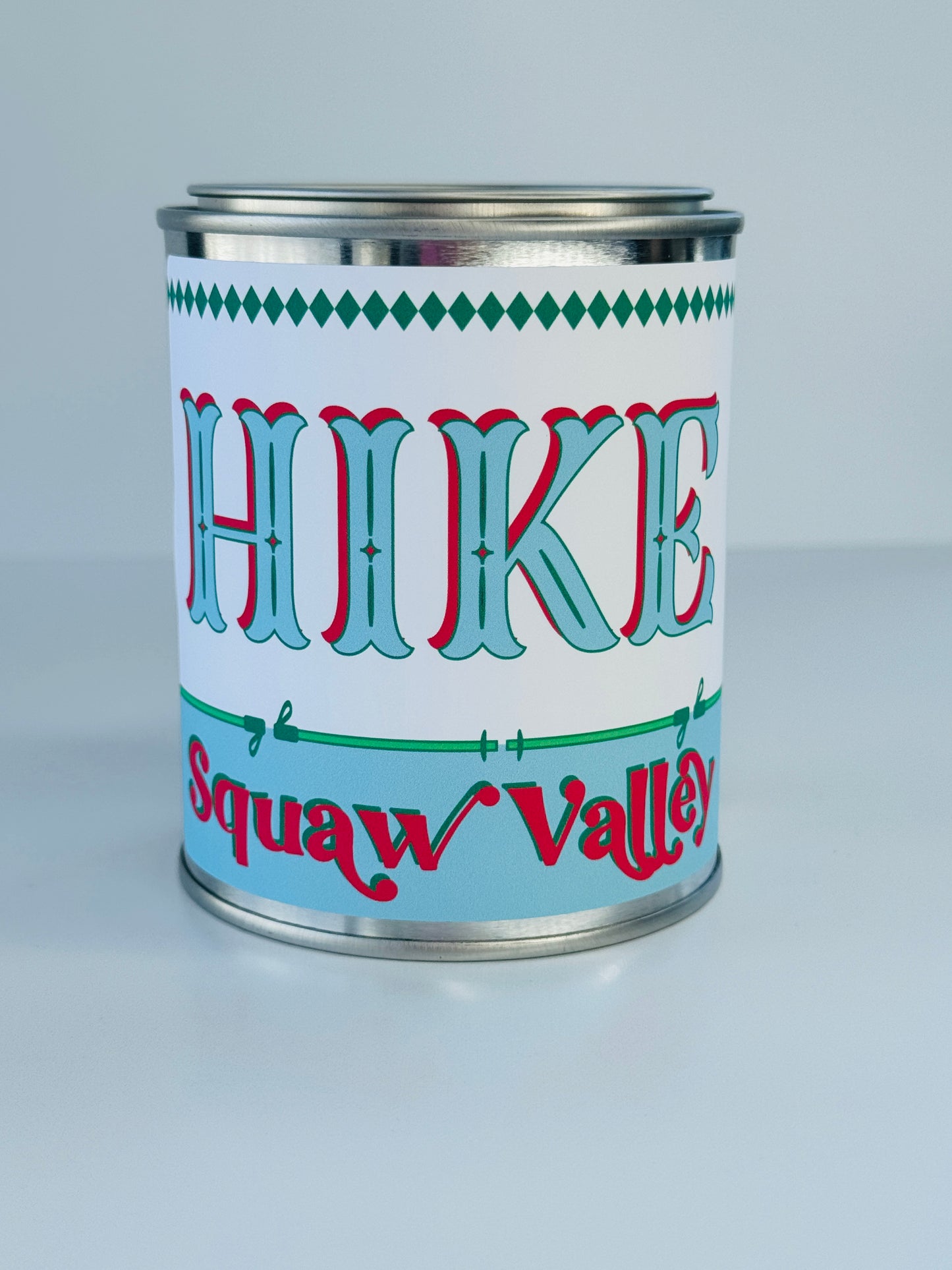 Hike Squaw Valley - Paint Tin Candle