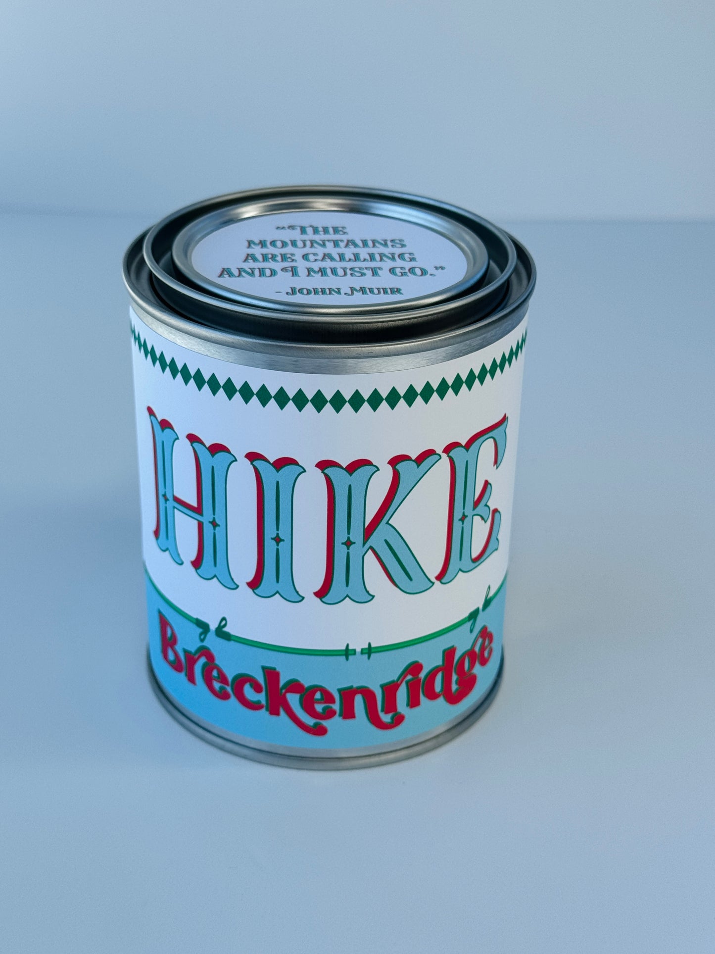 Hike Breckenridge - Paint Tin Candle