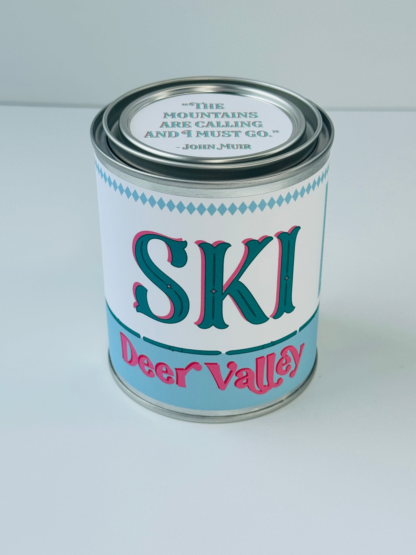 Ski Deer Valley - Paint Tin Candle