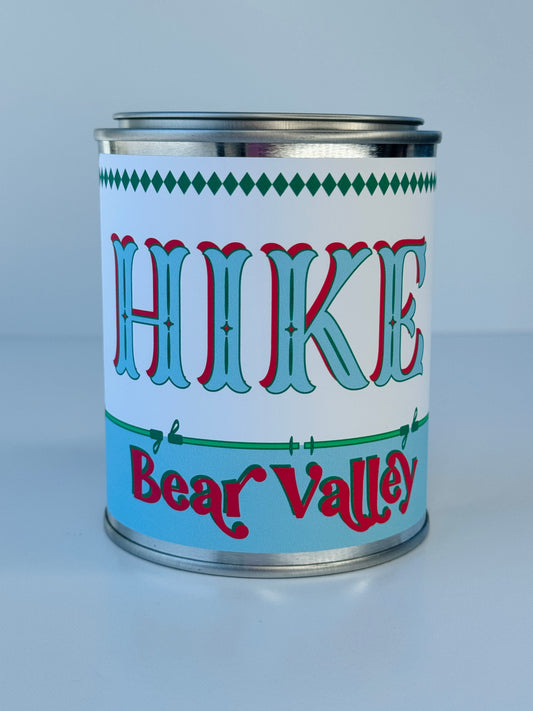 Hike Bear Valley - Paint Tin Candle