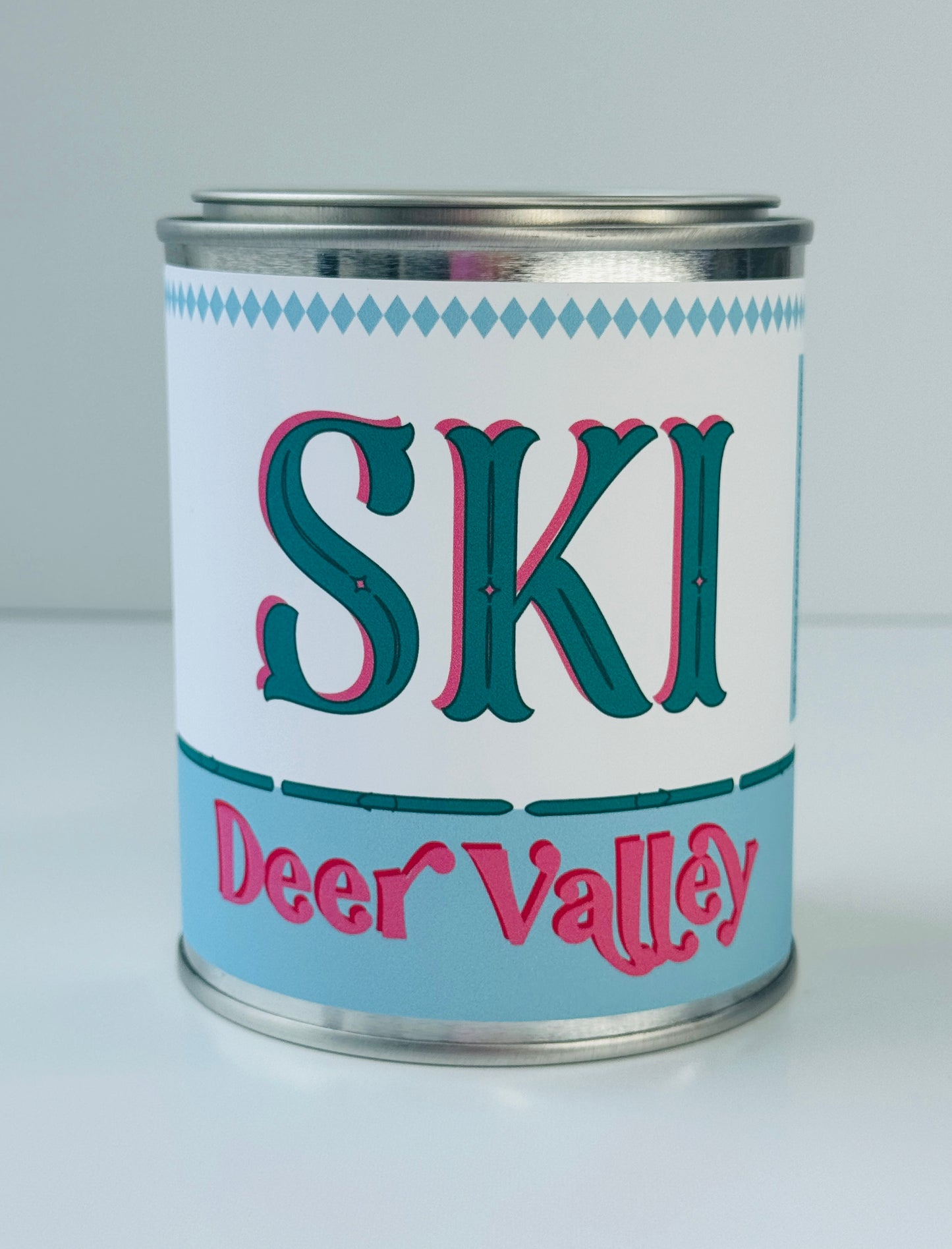 Ski Deer Valley - Paint Tin Candle