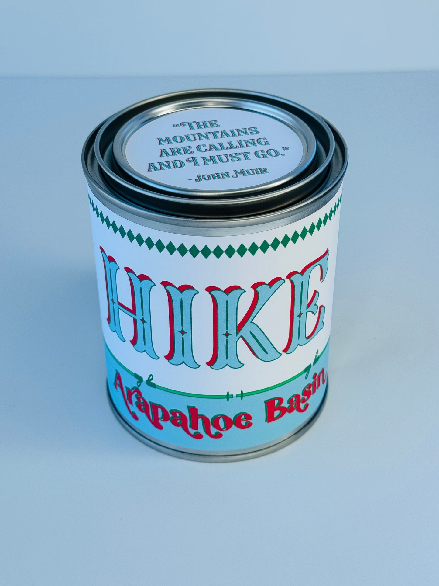 Hike Arapahoe Basin - Paint Tin Candle