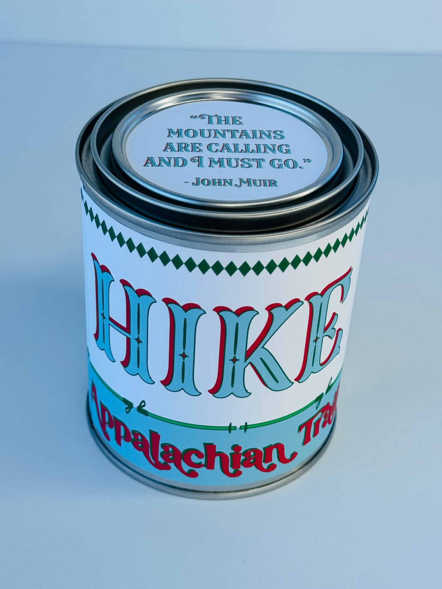 Hike Appalachian Trail - Paint Tin Candle