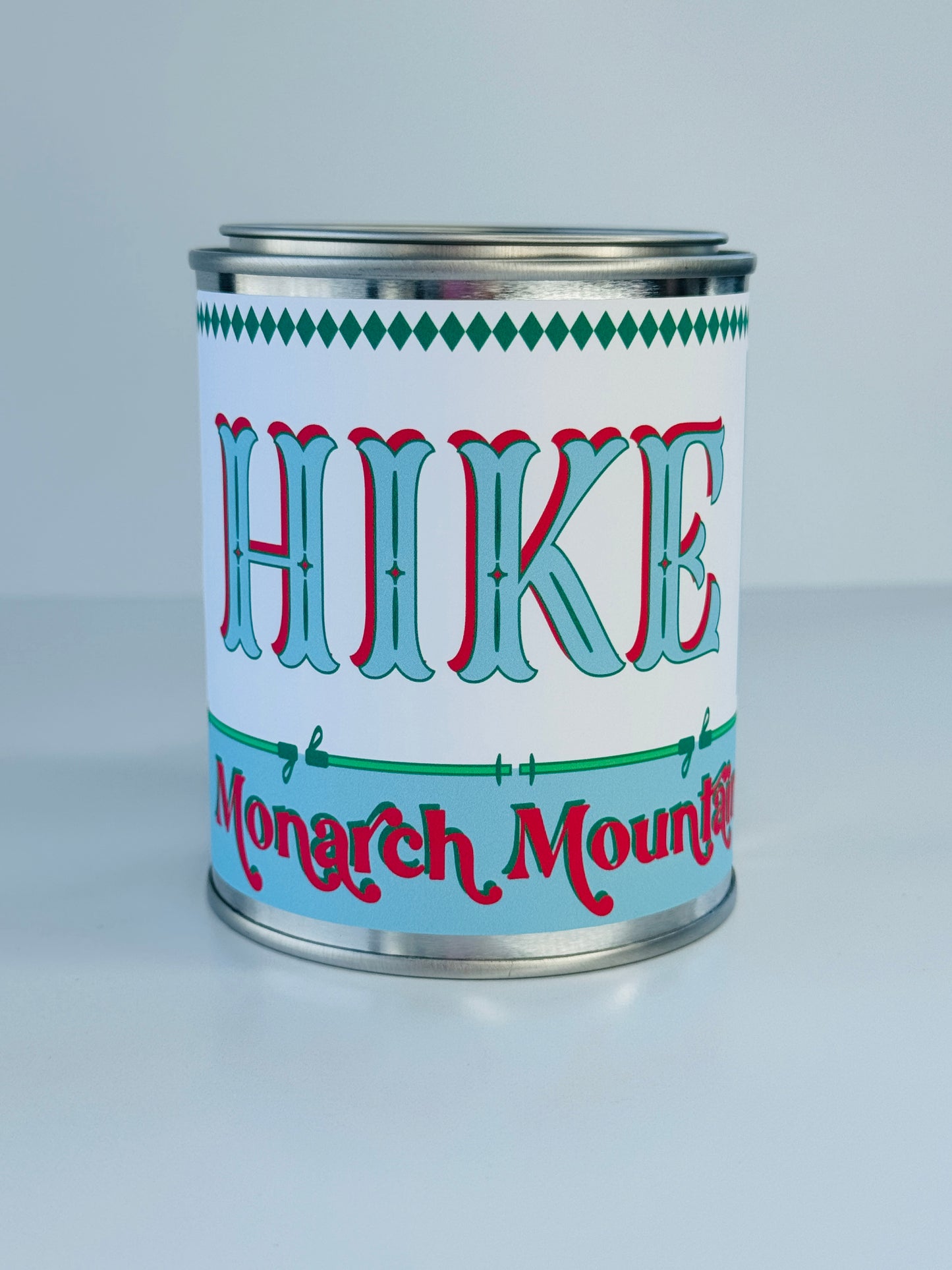 Hike Monarch Mountain - Paint Tin Candle