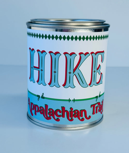 Hike Appalachian Trail - Paint Tin Candle