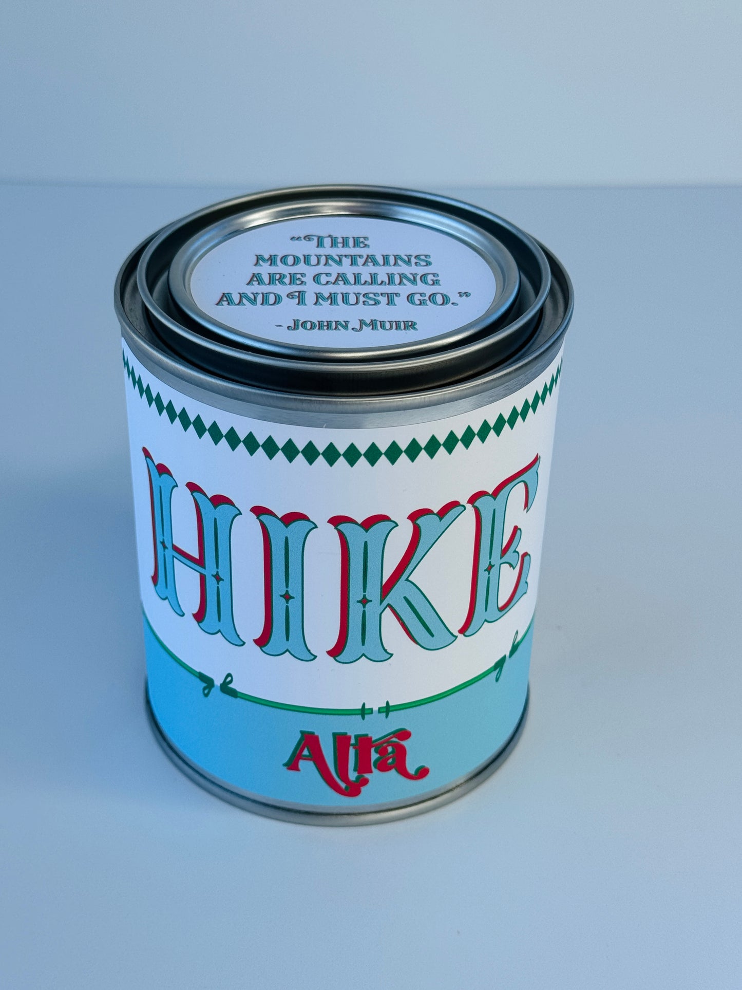 Hike Alta - Paint Tin Candle