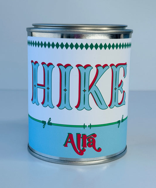 Hike Alta - Paint Tin Candle