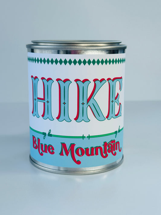 Hike Blue Mountain - Paint Tin Candle