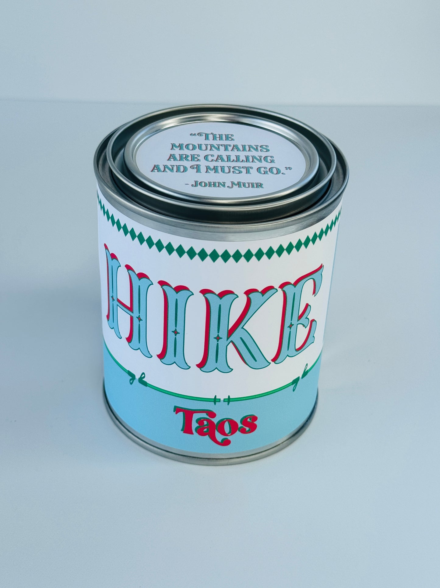 Hike Taos - Paint Tin Candle