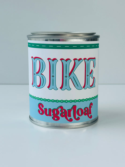 Bike Sugarloaf - Paint Tin Candle