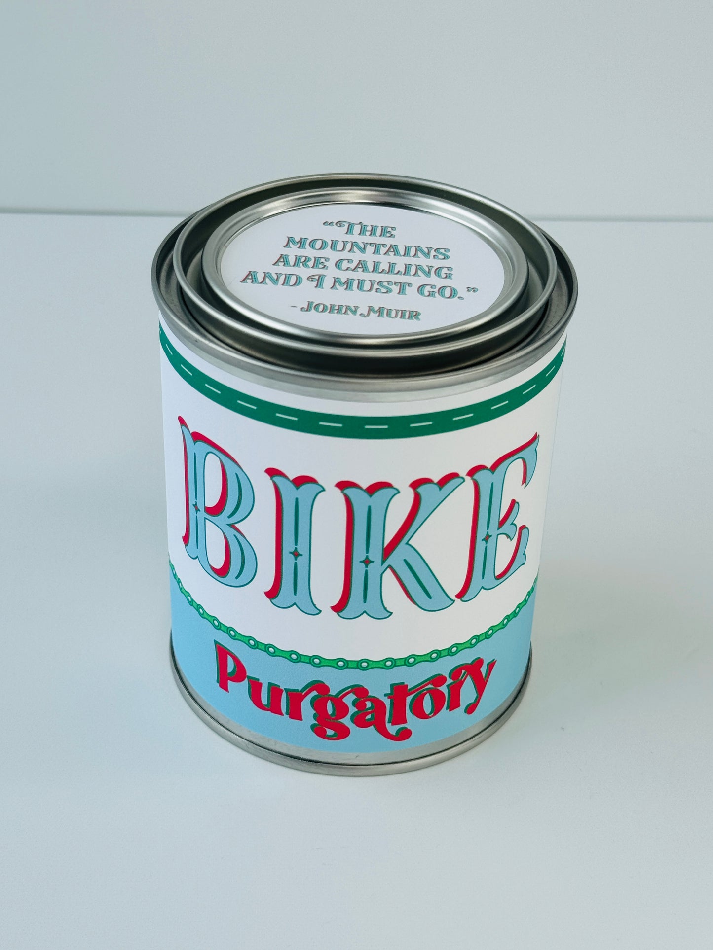 Bike Purgatory - Paint Tin Candle