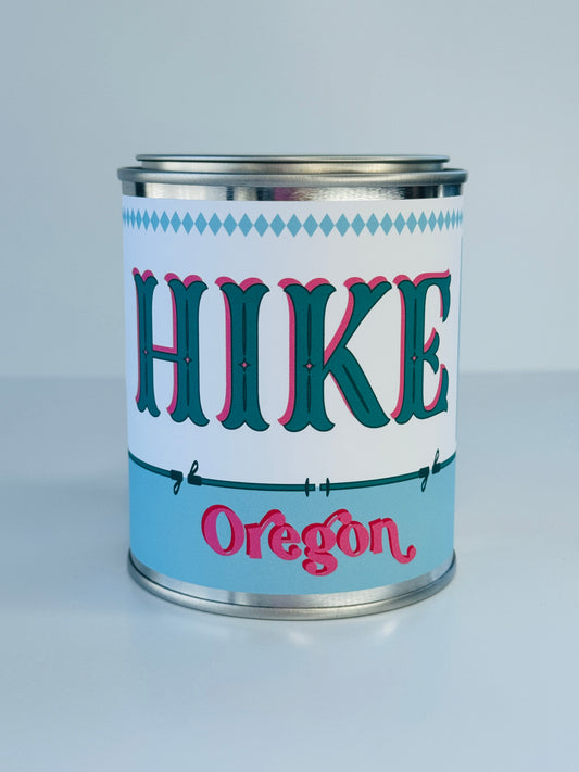 Hike Oregon - Paint Tin Candle