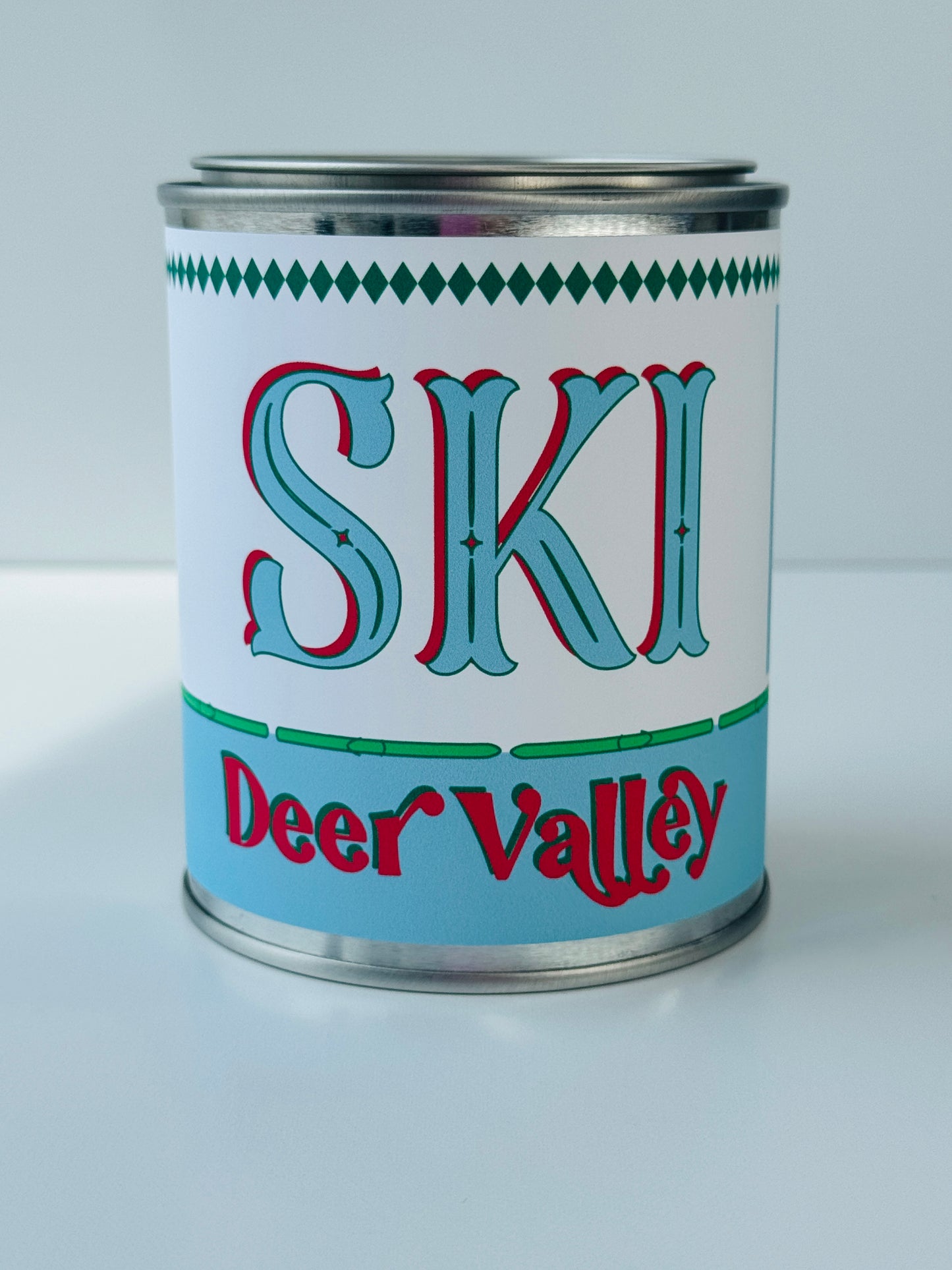 Ski Deer Valley - Paint Tin Candle