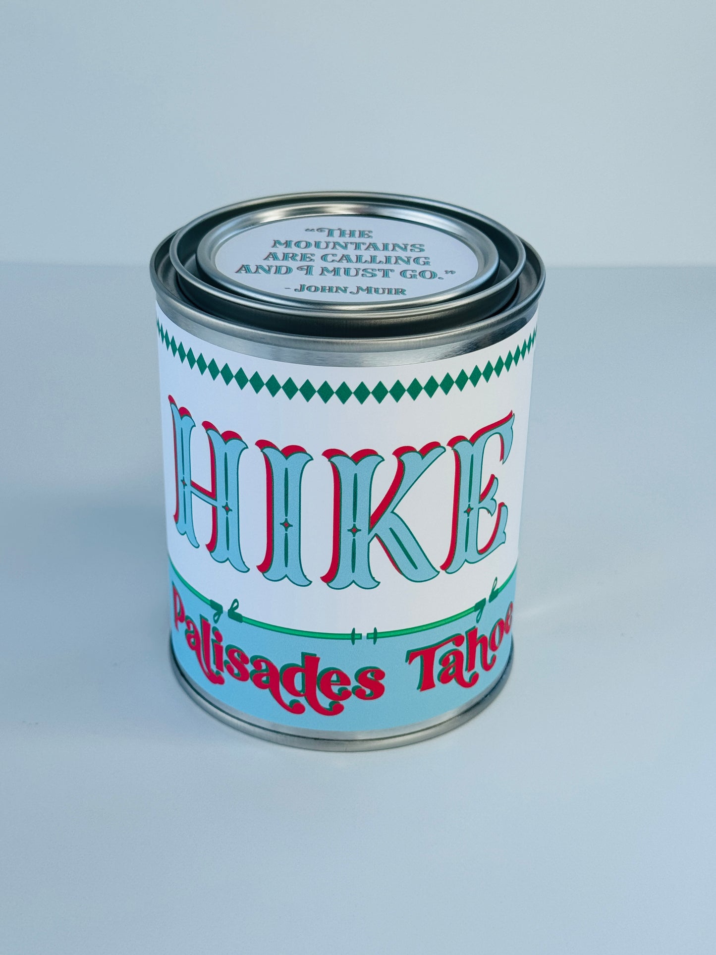 Hike Palisades Tahoe - Paint Tin Candle