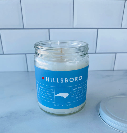 Hillsboro, NC Candle