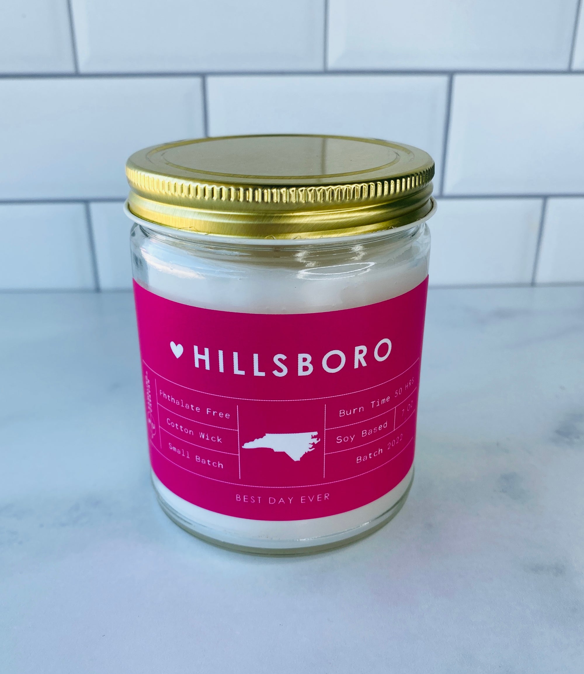 Hillsboro, NC Candle