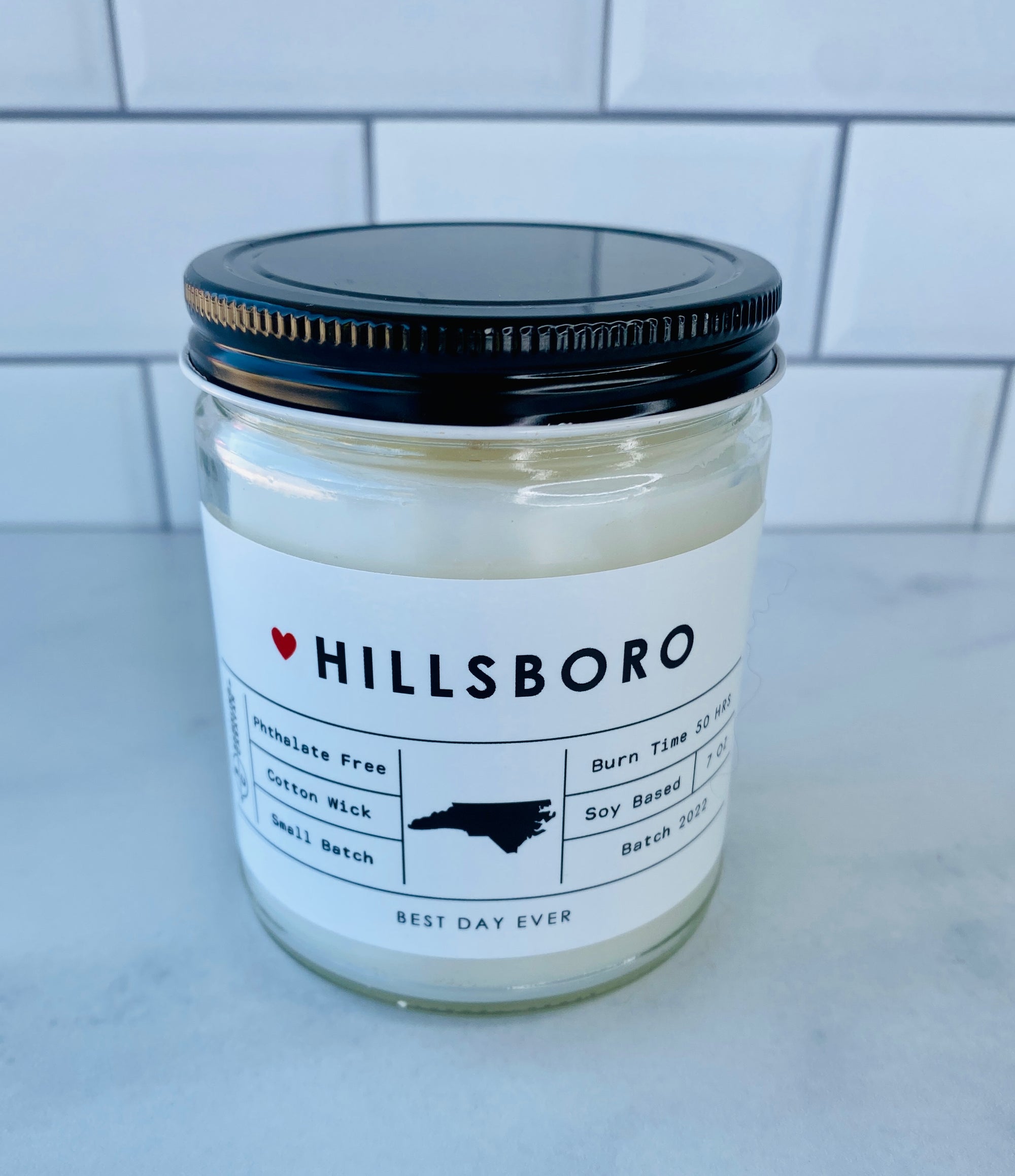 Hillsboro, NC Candle