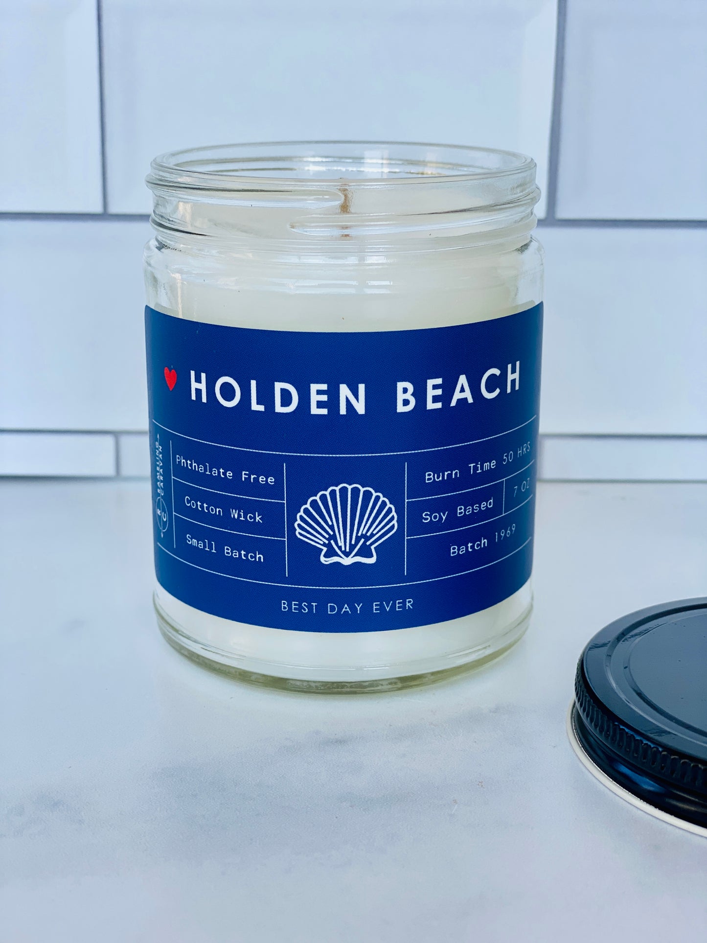 Holden Beach, NC Candle