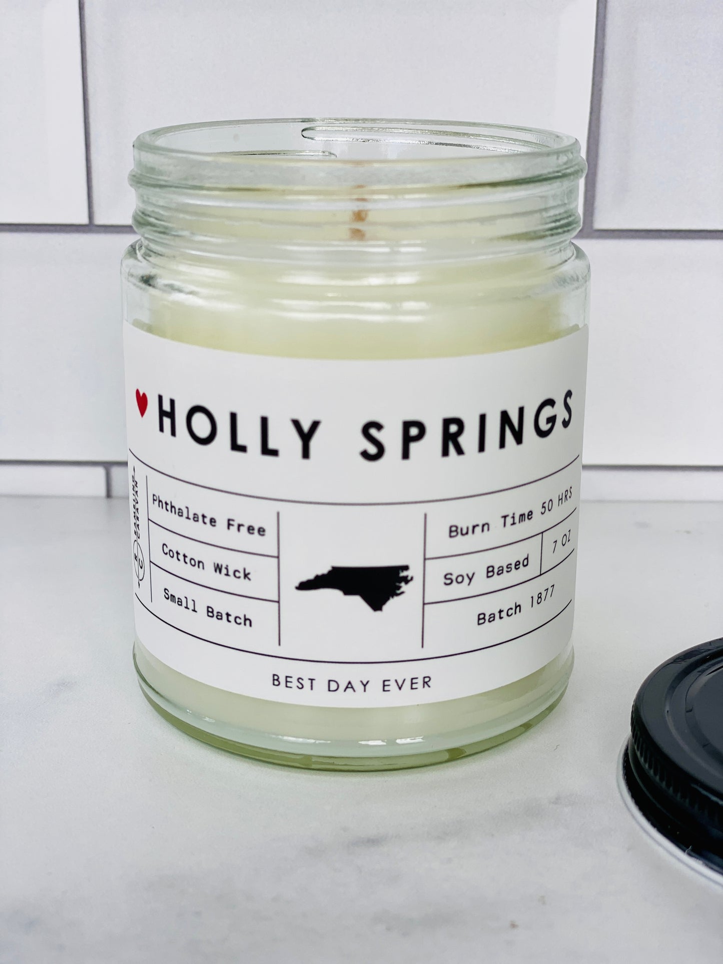 Holly Springs, NC Candle