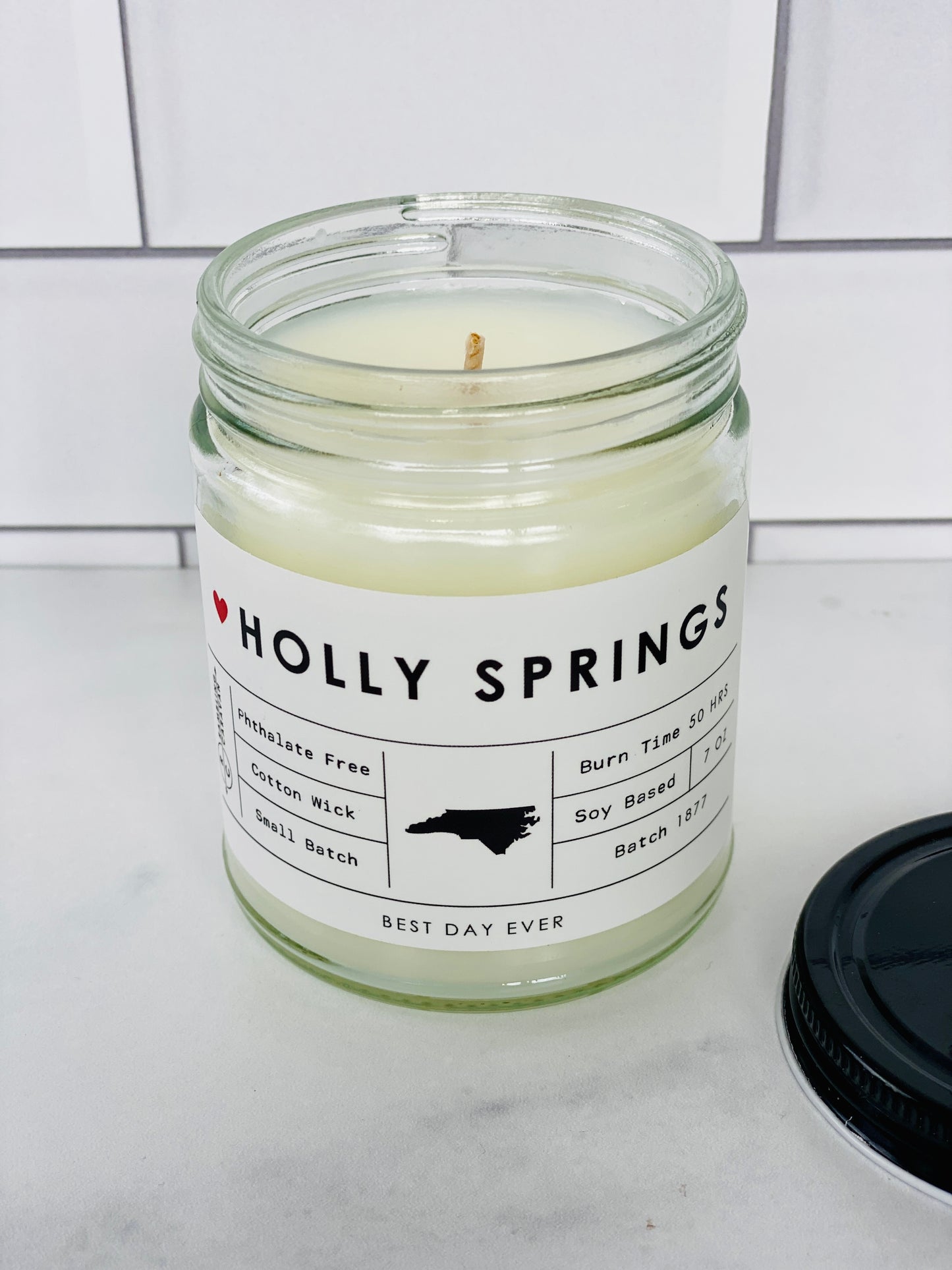 Holly Springs, NC Candle