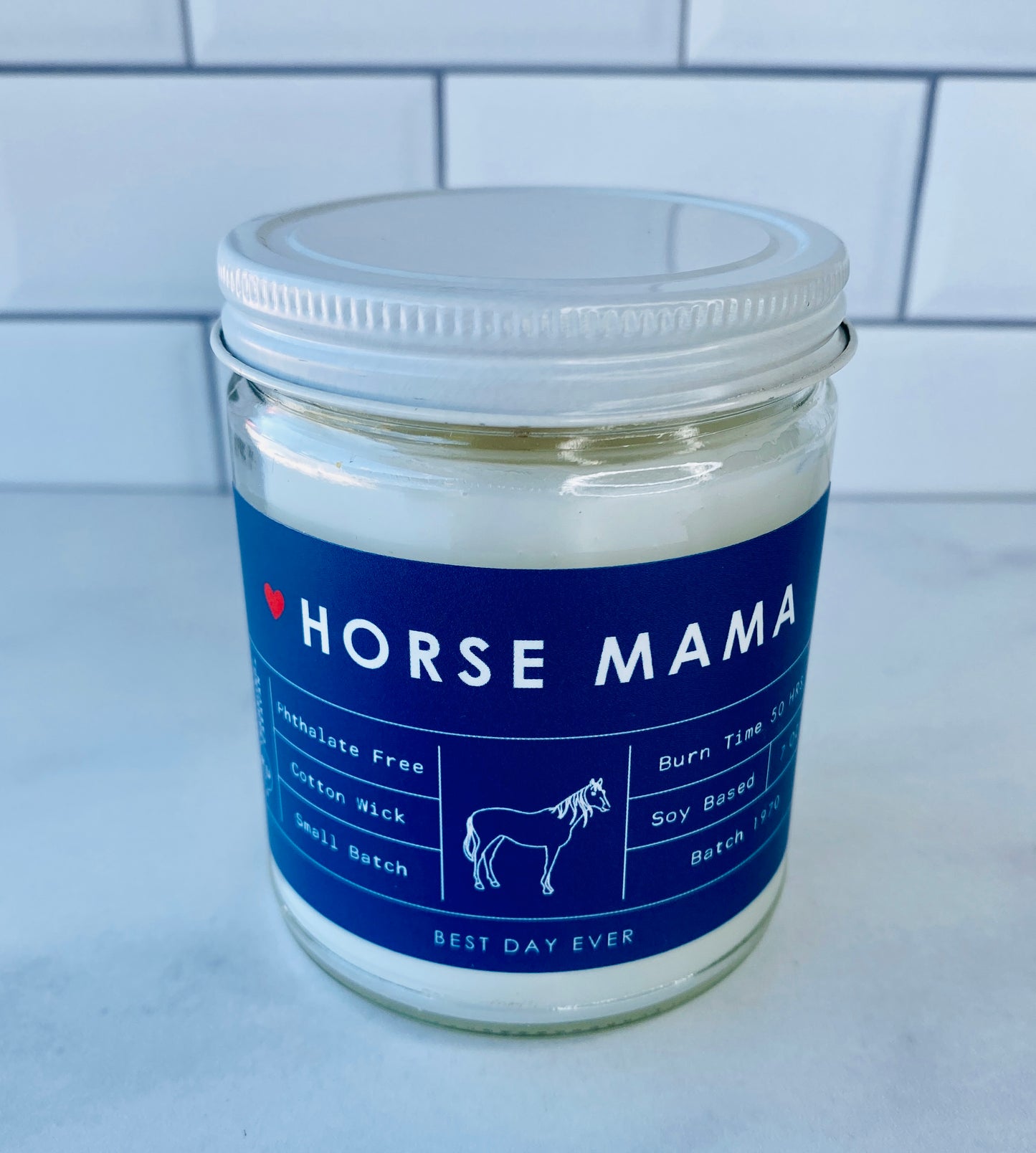Horse Mama Candle