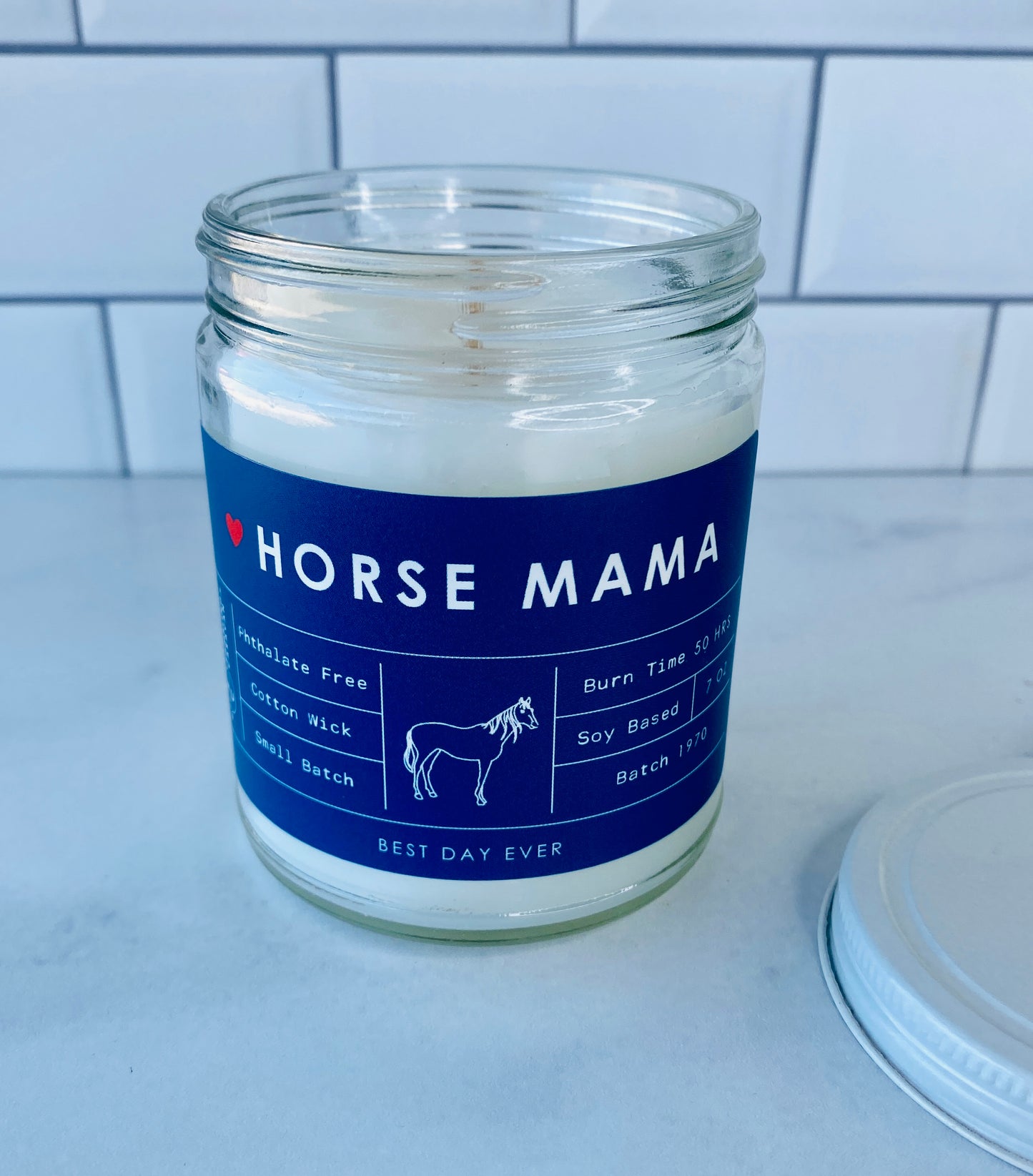 Horse Mama Candle