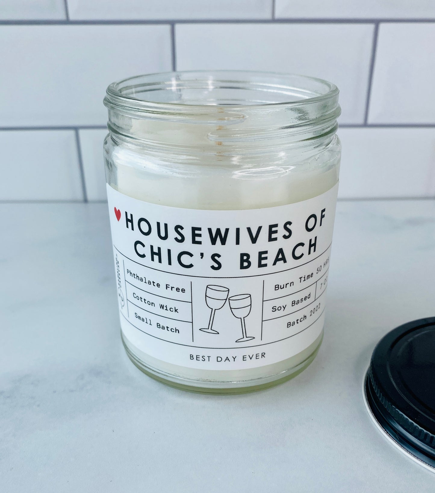 Housewives of Chic's Beach Candle