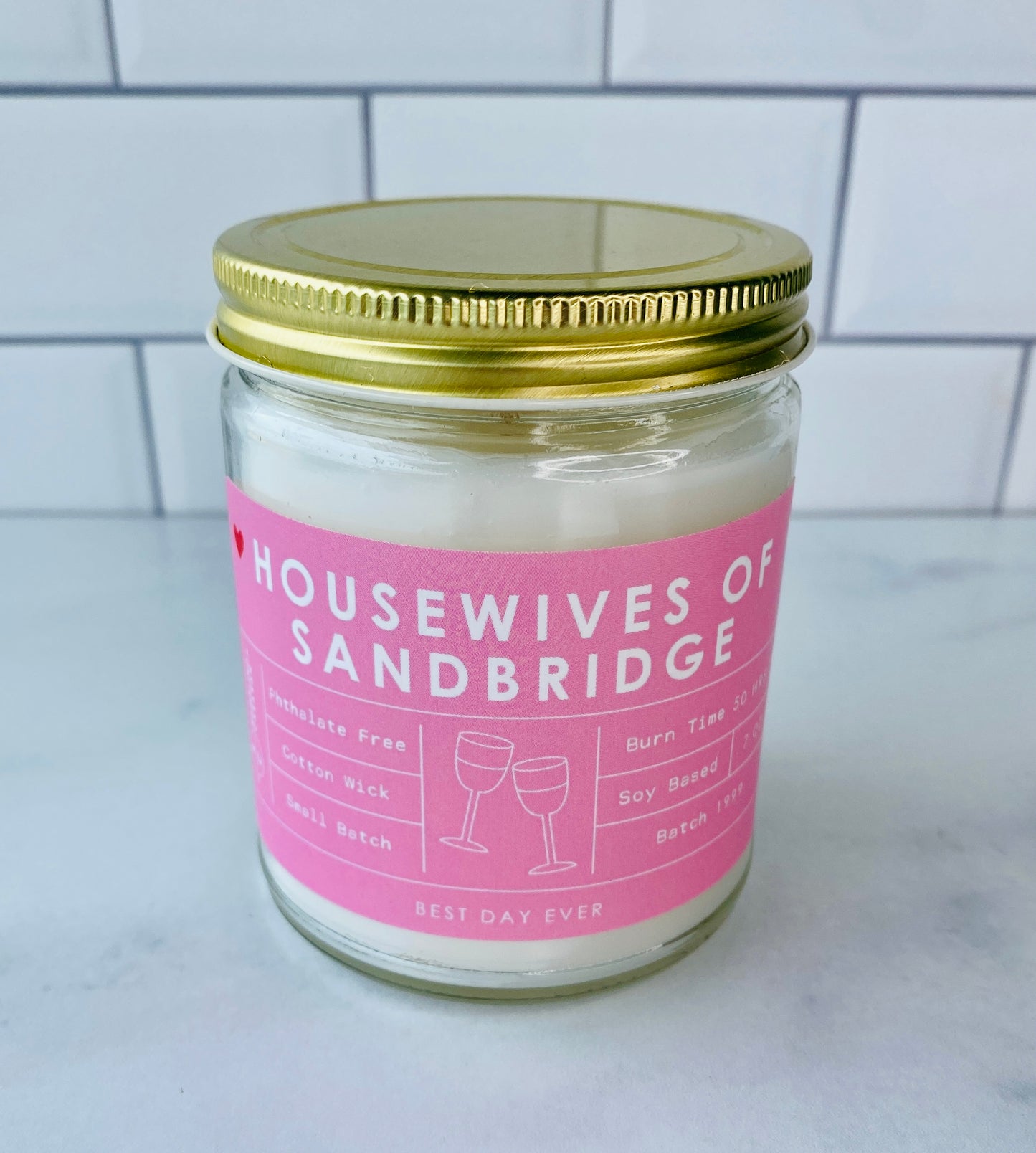 Housewives of Sandbridge, VB, VA Candle