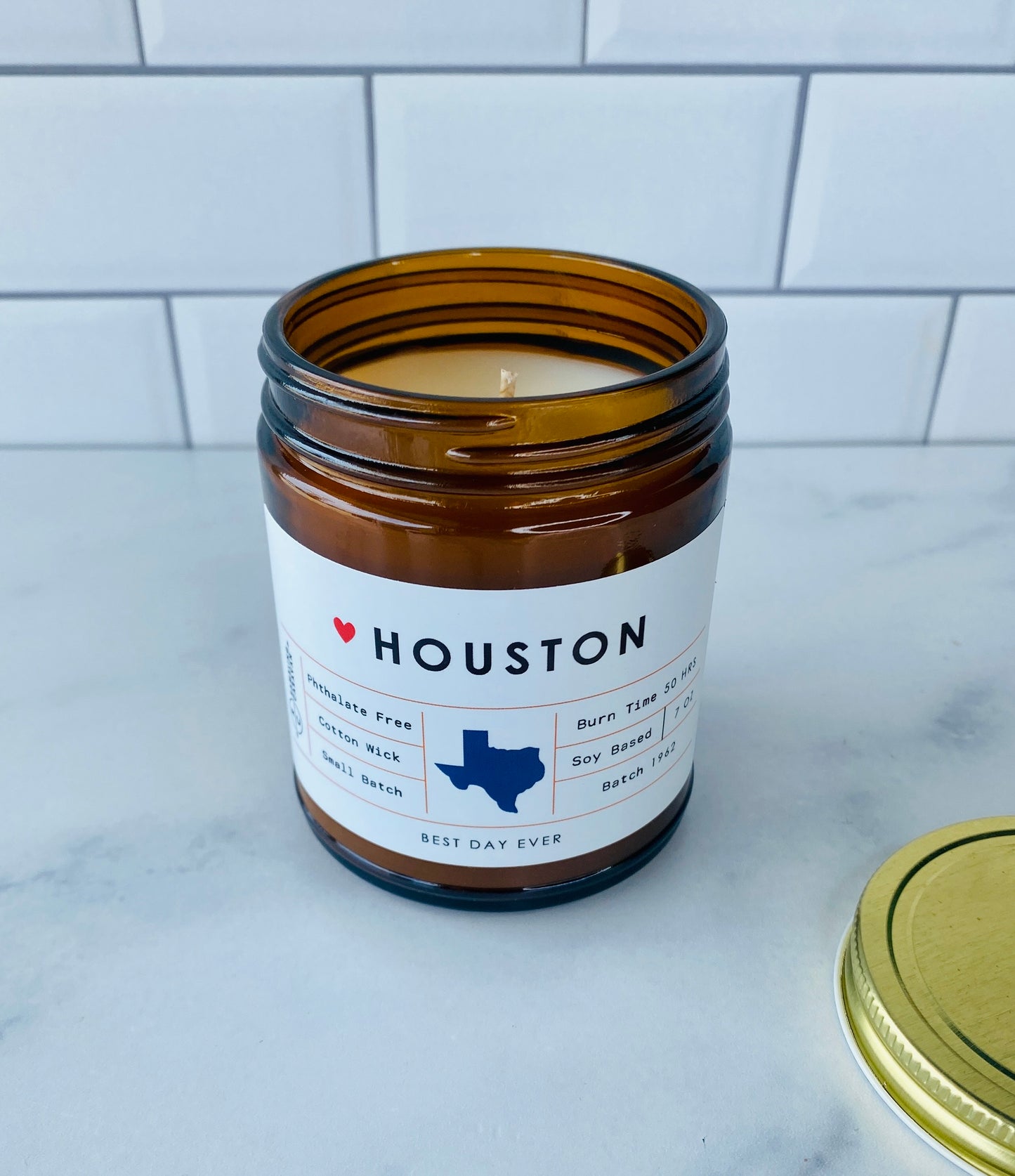 Houston, TX Candle