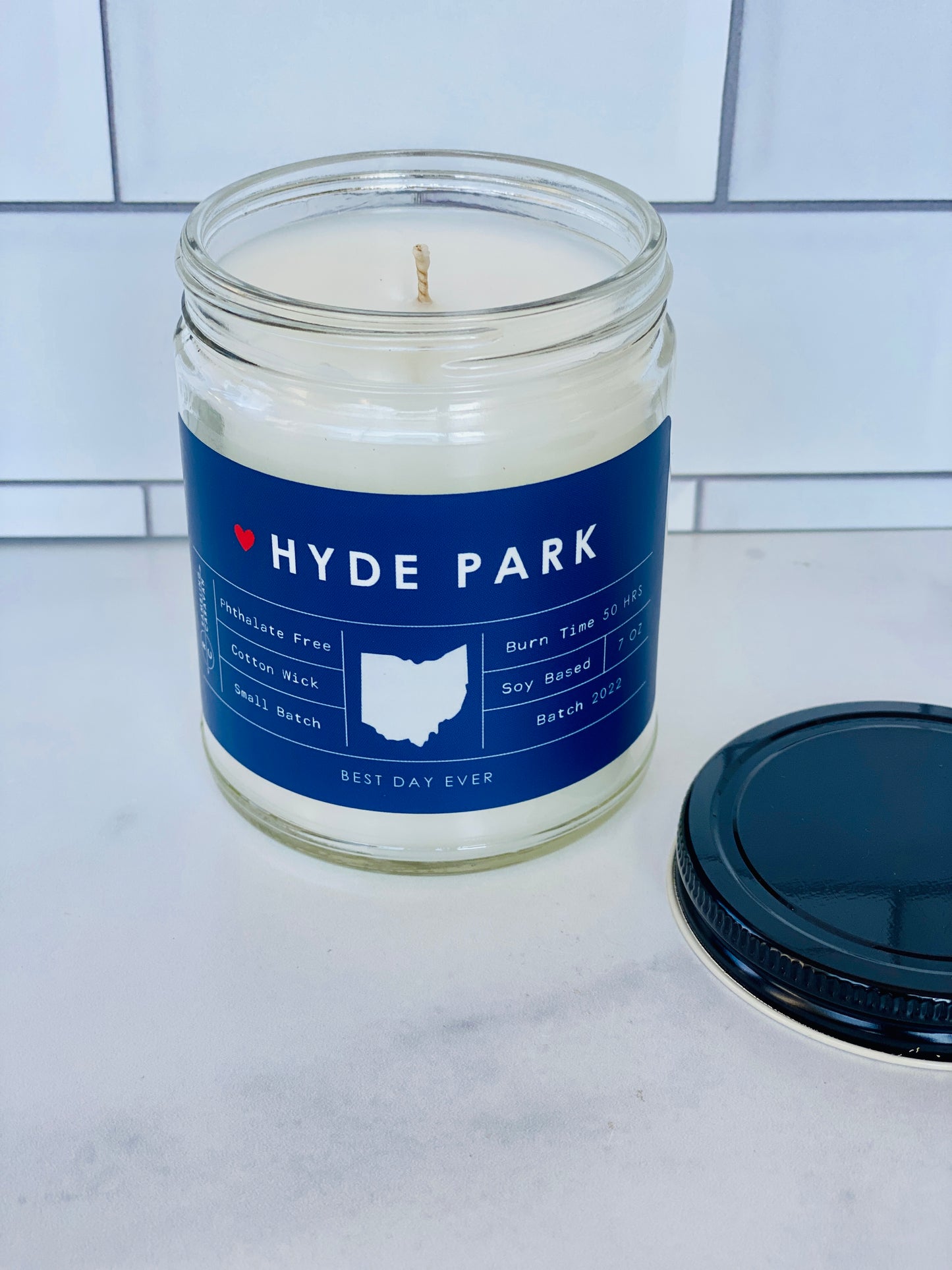 Hyde Park, OH Candle