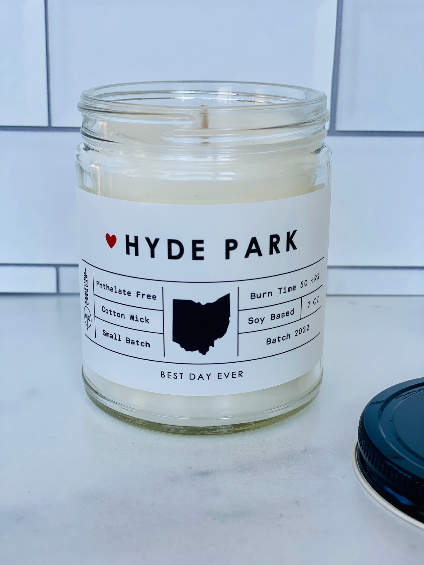 Hyde Park, OH Candle