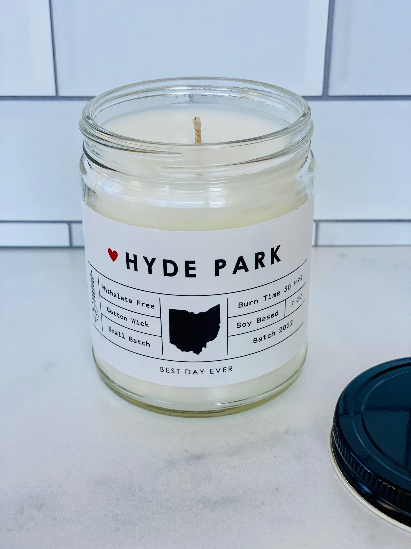 Hyde Park, OH Candle