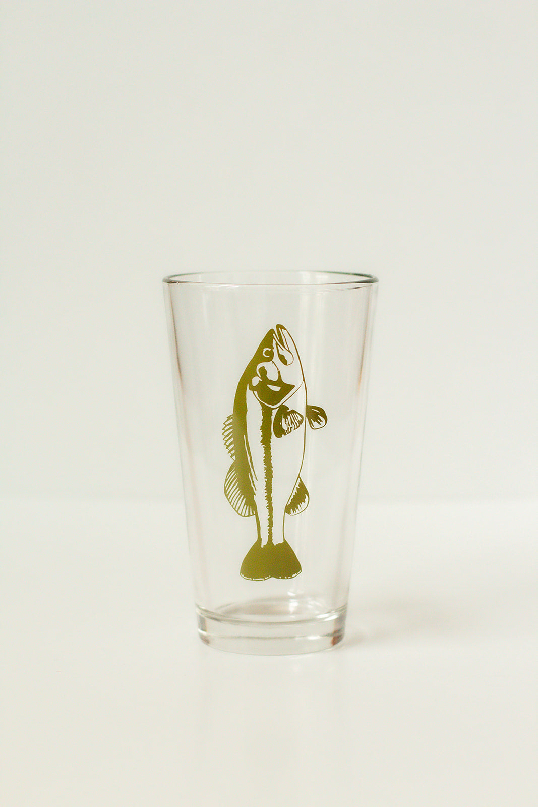 Gone Fishin' Glassware - Beer Glass