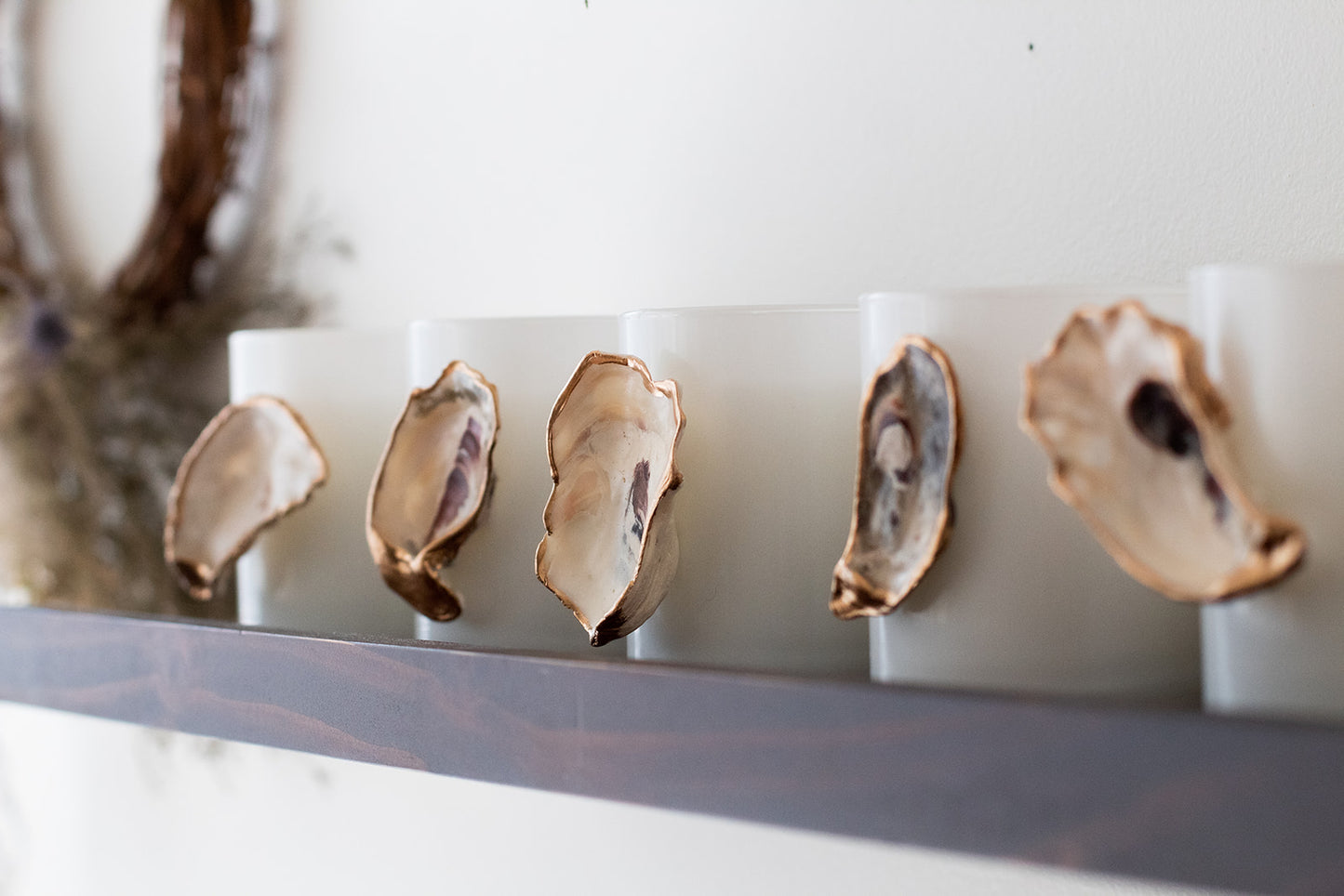 Oyster Shell Candle