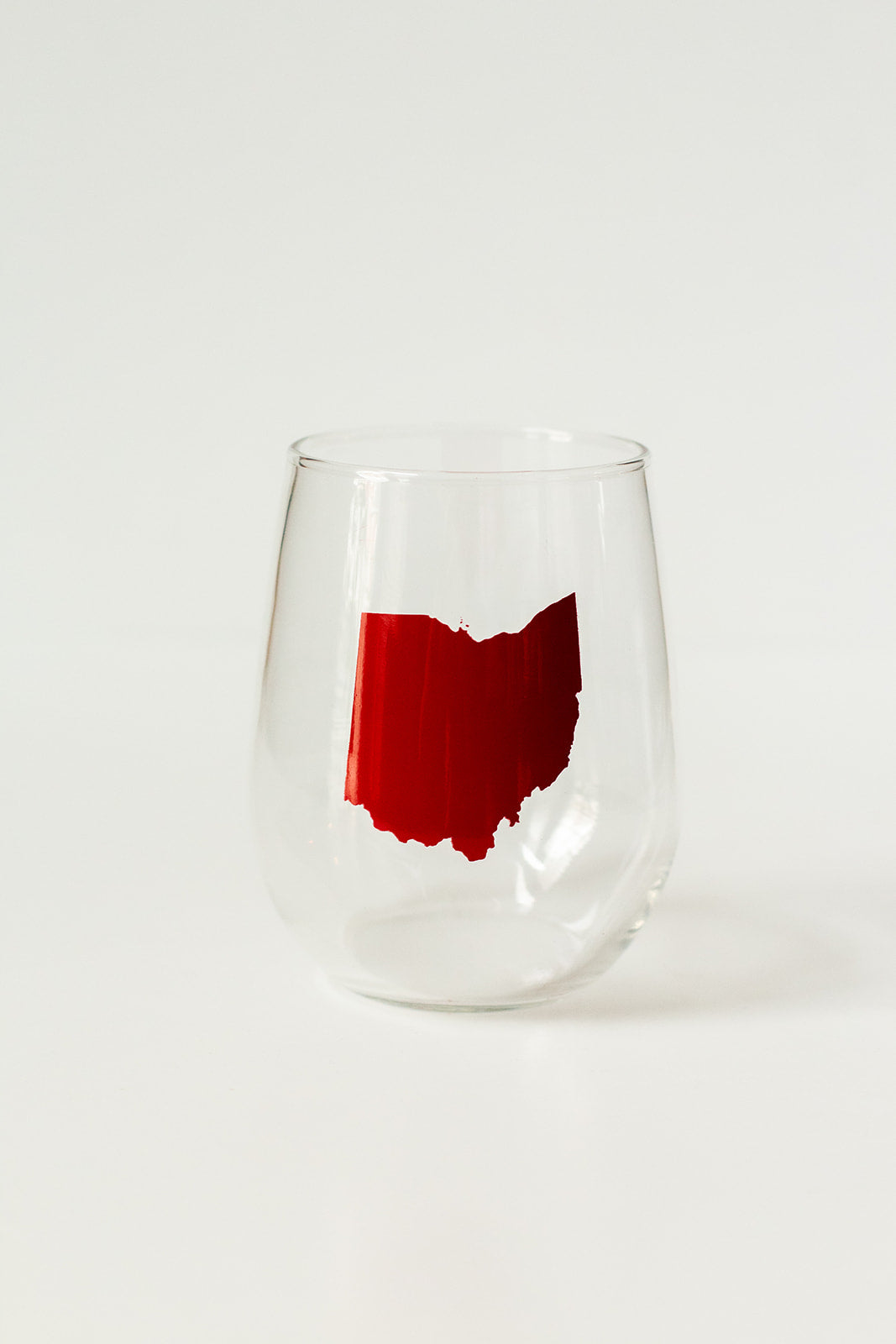 Ohio (OH) Wine Glass