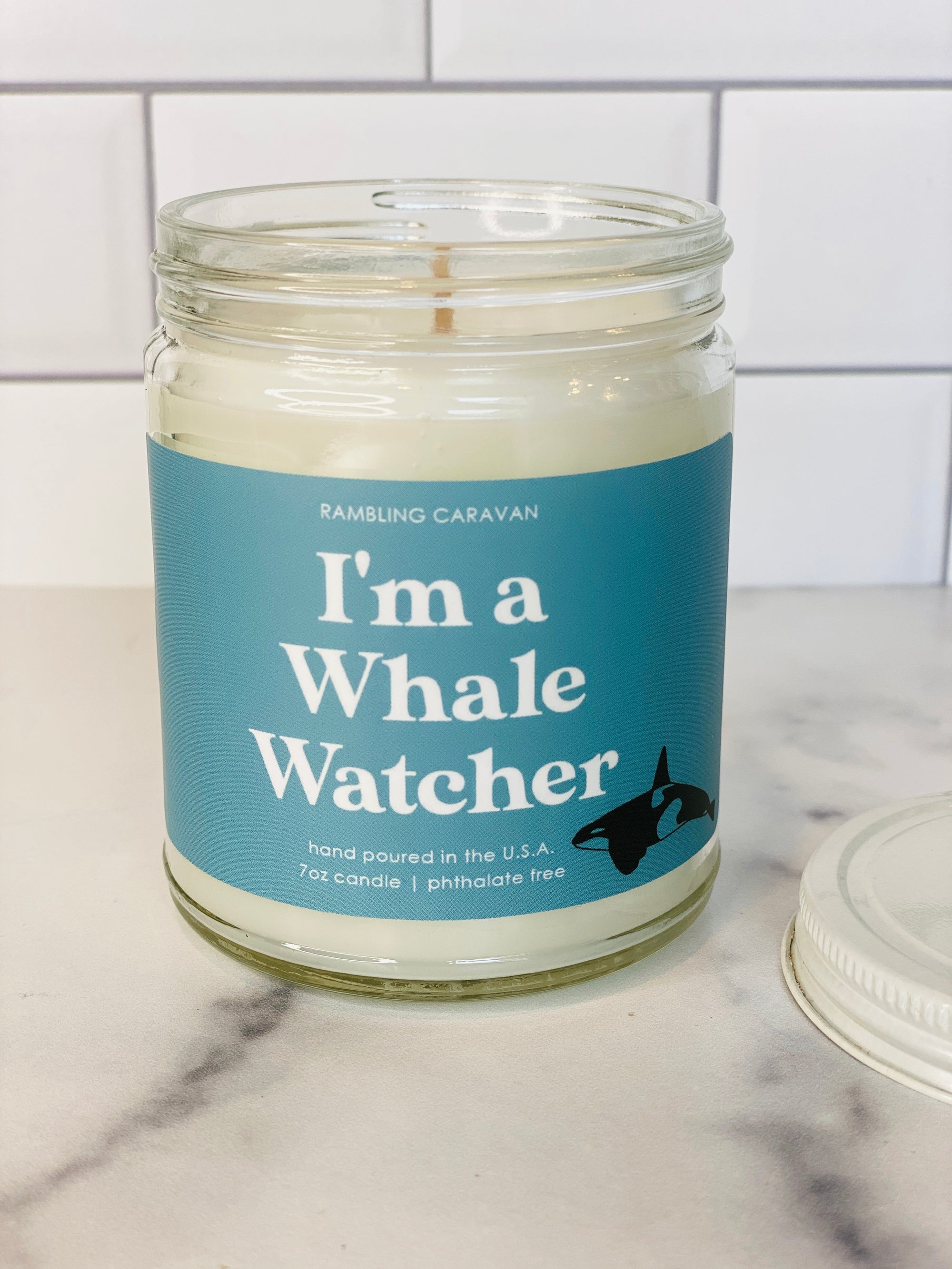 I'm A Whale Watcher Candle