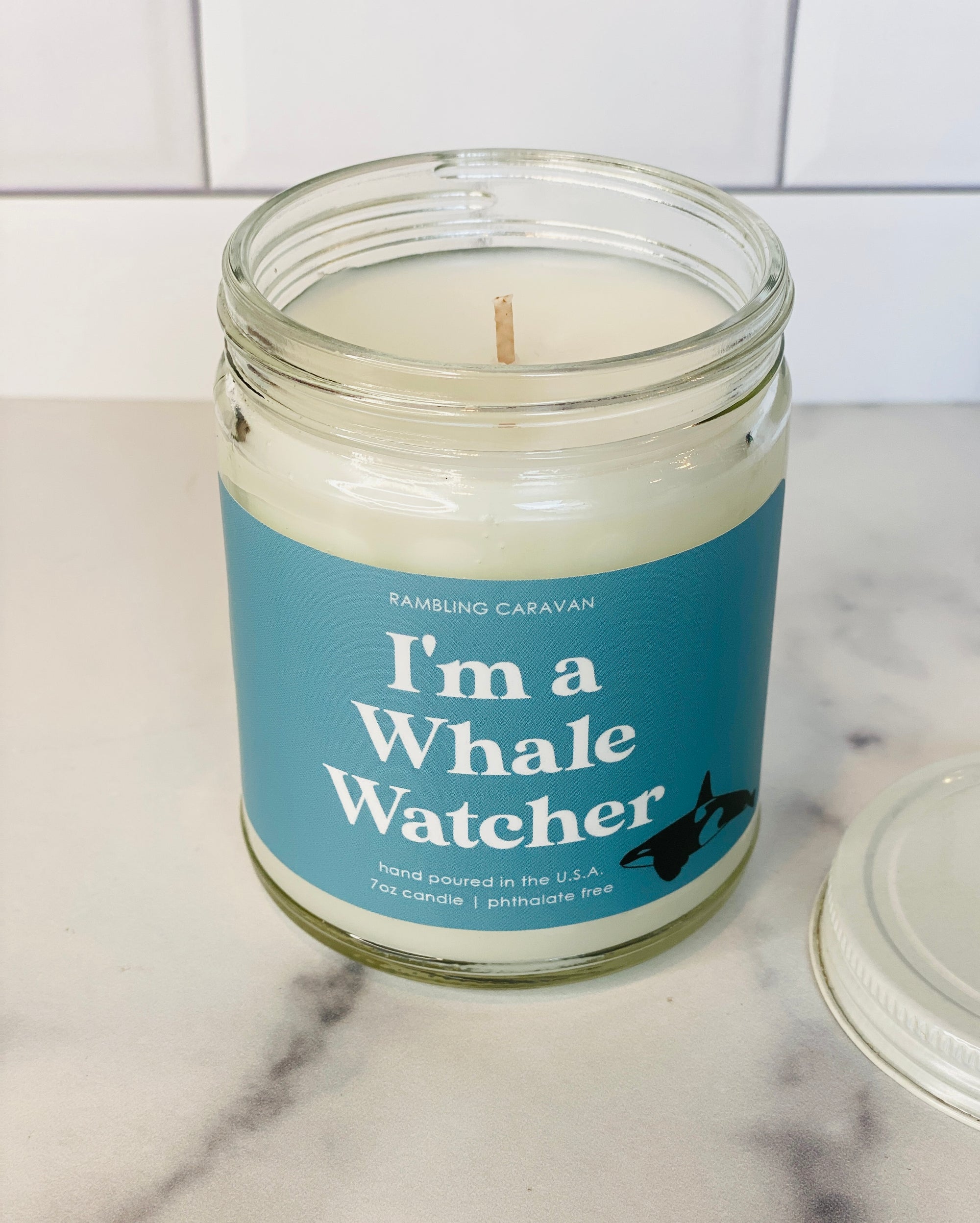 I'm A Whale Watcher Candle