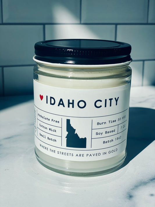 Idaho City, ID Candle