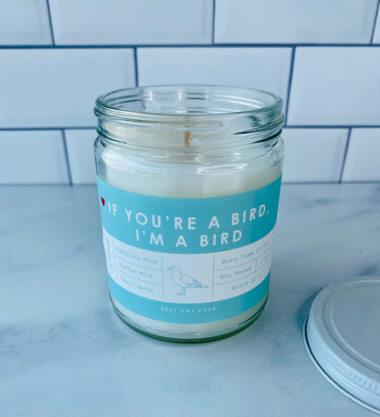 If You're A Bird, I'm A Bird Candle