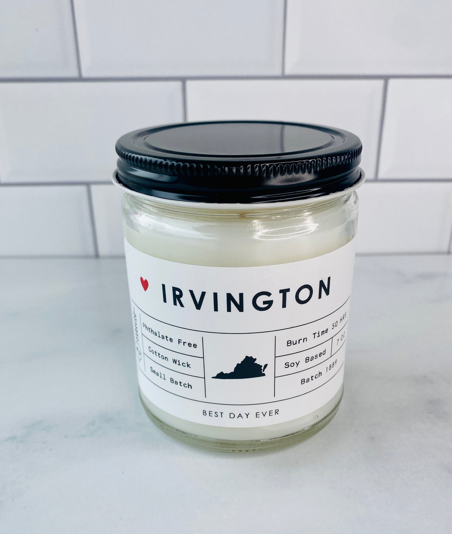 Irvington, VA Candle