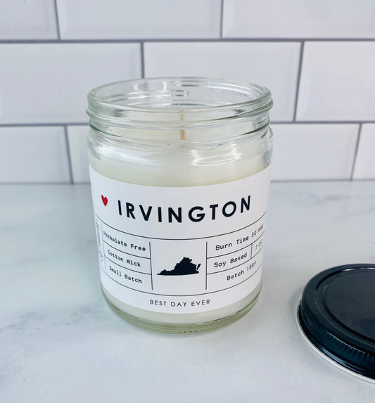 Irvington, VA Candle