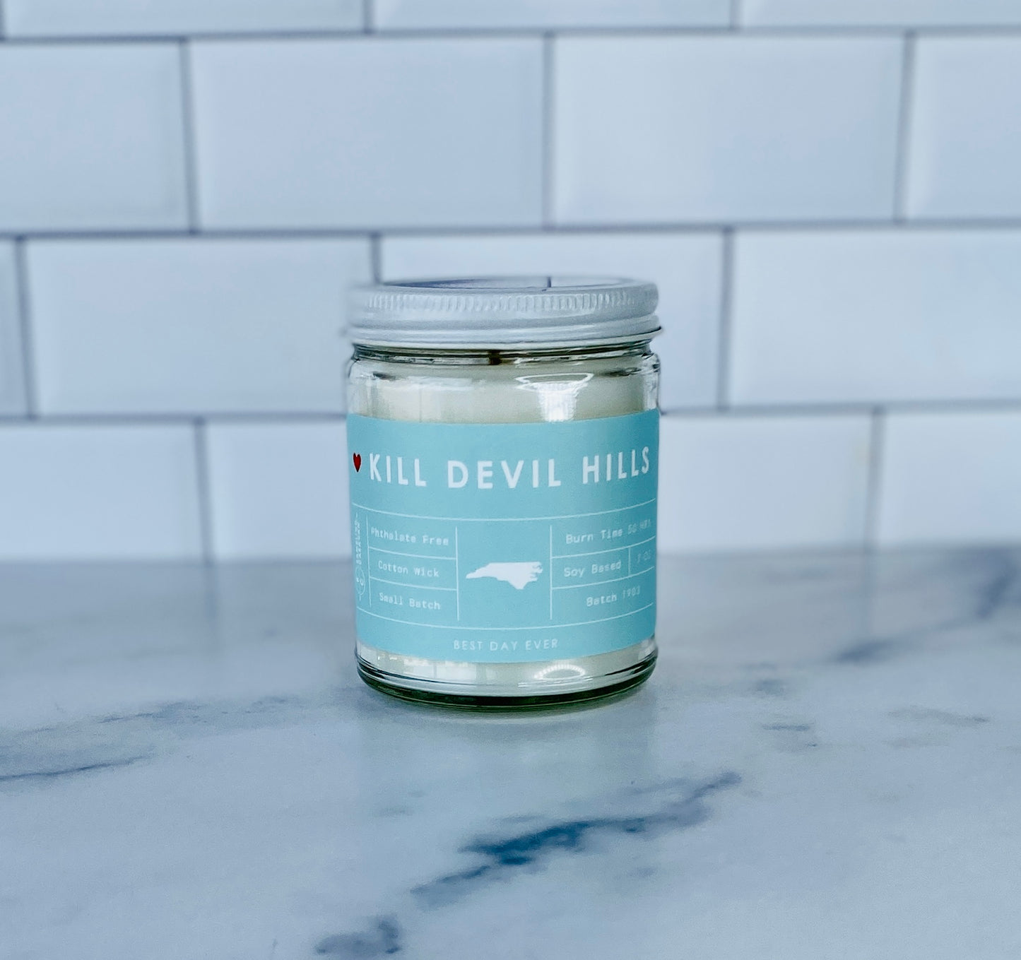 Kill Devil Hills, Outer Banks, NC Candle